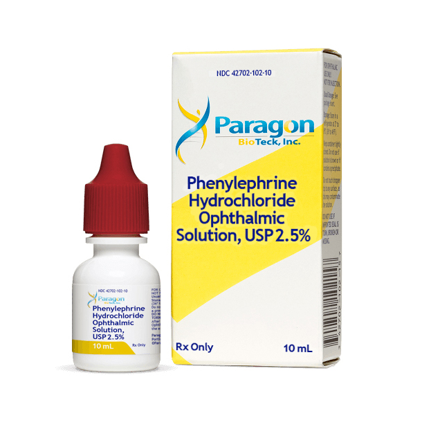 Phenylephrine HCl Ophthalmic Solution 2.5% (10mL)