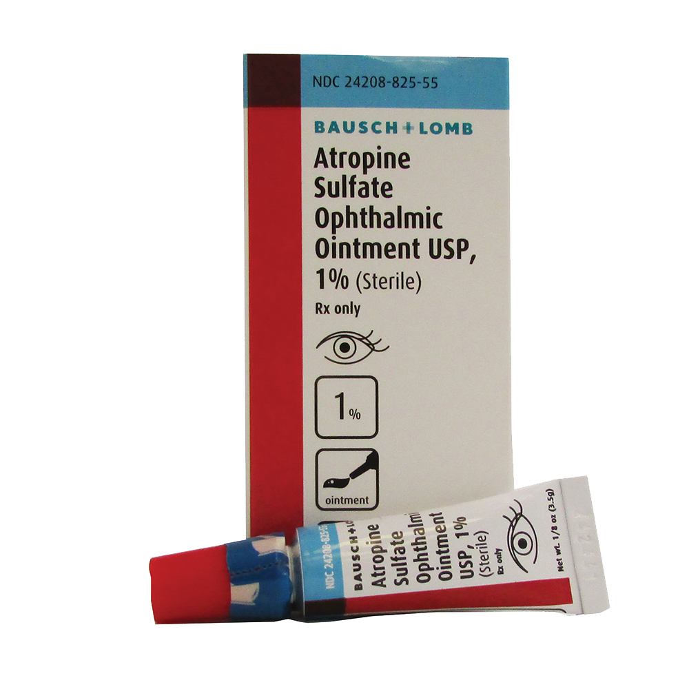 Atropine Sulfate Ophthalmic Ointment 1% by Bausch & Lomb