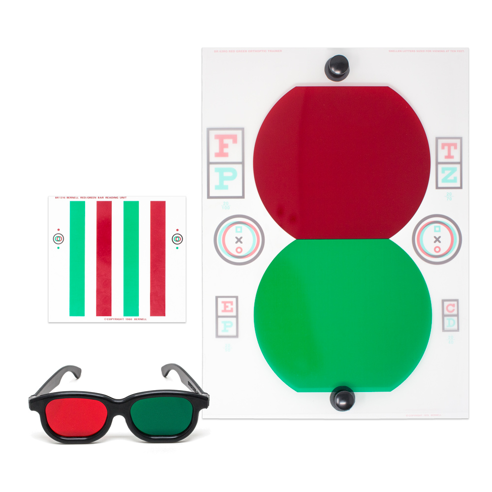 Stereo Trainers (60 Series) - Red/Green Version - Stereo Trainers (60 Series) - Red/Green Version