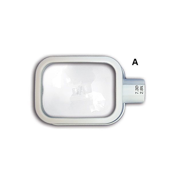 (A) LED MAGNIFIER (HEAD ONLY) (2.8x;  7.3D)