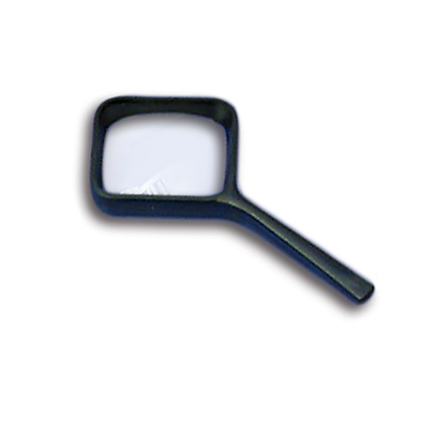 F. Coil Small Hand Reader Magnifier (3.5x Magnification) 64mm x 52mm Lens