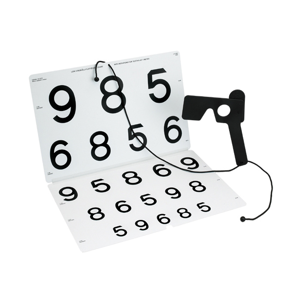 LEA Numbers Chart for Vision Rehabilitation