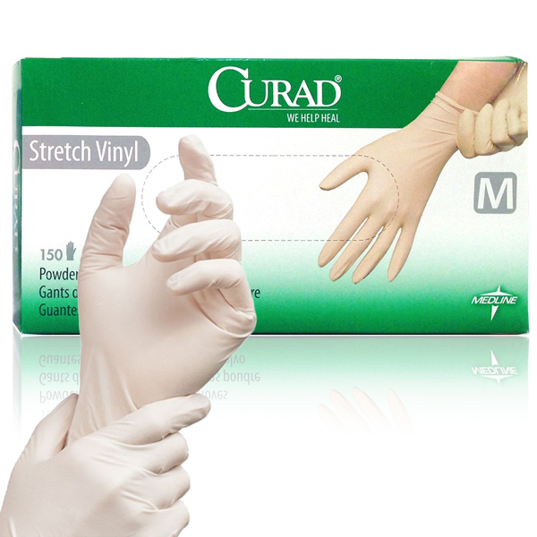 Latex-Free Gloves - Non-Chlorinated; Non-Powdered (Box of 100)