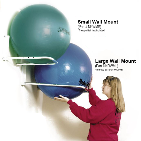 Therapy Ball Wall Mounts