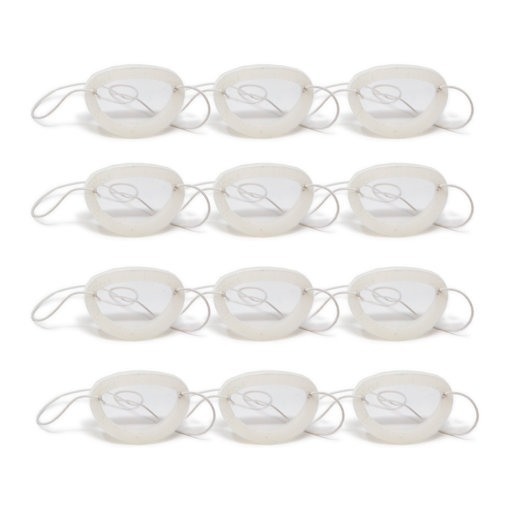 Eye Shields with Foam - Eye Shields with Foam (Small) - Color: Clear (Pkg. of 12)