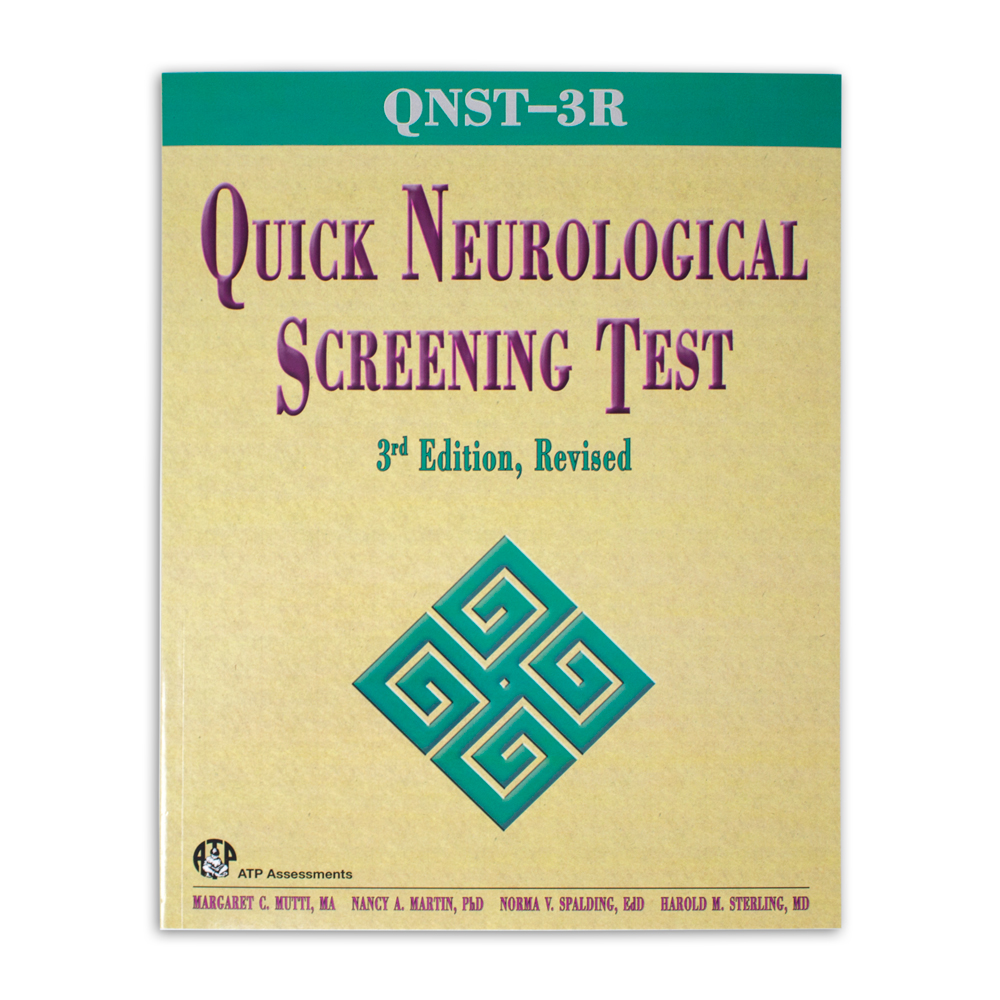 Quick Neurological Screening Test 3R Manual