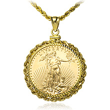 1/2 oz American Gold Eagle Coin Bezels