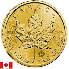 Canadian Gold Maple Leafs & Other Canadian Gold Coins