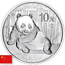Chinese Silver Panda Coins