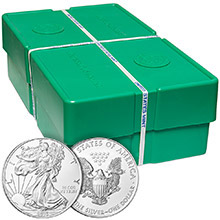 Mint Sealed Silver American Eagles Monster Boxes
