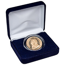 1 oz Gold South African Krugerrand Brilliant Uncirculated Bullion Coin in Velvet Gift Box