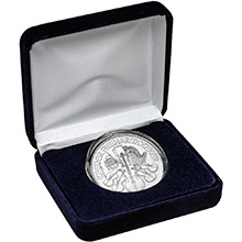 2022 1 oz Silver Austrian Philharmonic Brilliant Uncirculated Bullion Coin in Velvet Gift Box