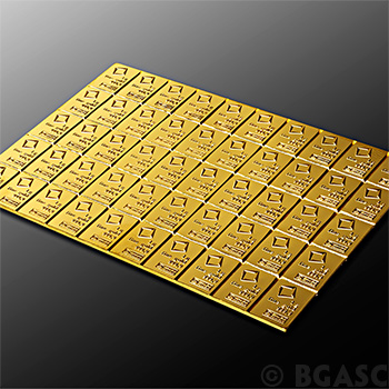 Valcombi 50 gram Gold Bullion Combi Bar w/ Assay .9999 Fine 24kt Gold