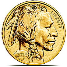 1 oz American Gold Buffalo Brilliant Uncirculated .9999 Fine 24kt (Random Year)