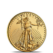 2014 1/4 oz Gold American Eagle $10 Coin Brilliant Uncirculated Bullion