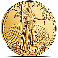 2015 1 oz Gold American Eagle $50 Coin Brilliant Uncirculated Bullion