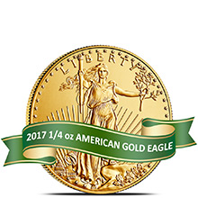 2017 1/4 oz Gold American Eagle $10 Coin Bullion Brilliant Uncirculated