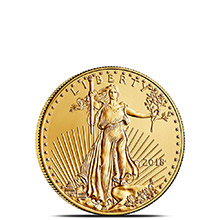 2018 1/10 oz Gold American Eagle $5 Coin Bullion Brilliant Uncirculated