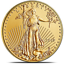 2018 1 oz Gold American Eagle $50 Coin Bullion Brilliant Uncirculated