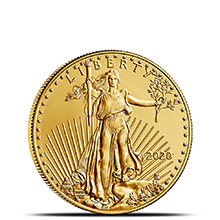 2020 1/4 oz Gold American Eagle $10 Coin Bullion Brilliant Uncirculated
