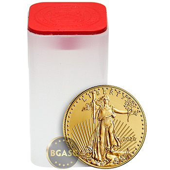 2020 1 oz Gold American Eagle $50 Coin Bullion BU - Image