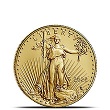 2022 1/4 oz Gold American Eagle $10 Coin Bullion Brilliant Uncirculated