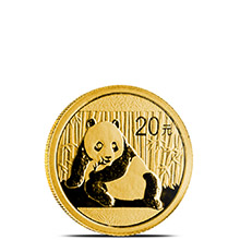 1/20 oz 2015 Chinese Gold Panda Coin 20 Yuan Brilliant Uncirculated