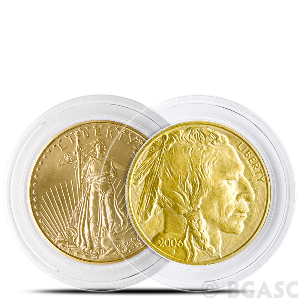 Gold Eagle $50 ~20 Direct Fit 33mm Coin Capsule For US 1 oz 