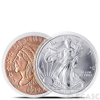 Air-Tite H40 Direct Fit Coin Capsule for Silver Eagle Coins - Image