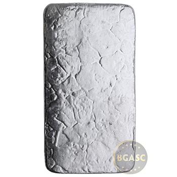 10 oz Silver Bars Monarch Stone Struck .999 Fine Bullion Ingot - Image