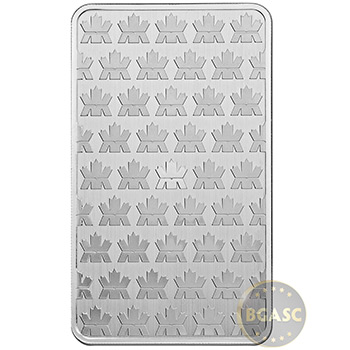 10 oz Royal Canadian Mint Silver Bars .9999 Fine Silver Bullion Ingot - Image