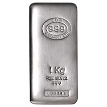 1 Kilo (32.15 oz) Silver Bars | Buy Gold And Silver Coins | BGASC.com
