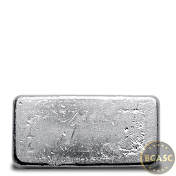 1 oz Silver Bars Yeager's Poured .999 Fine Bullion Loaf Ingot - Image