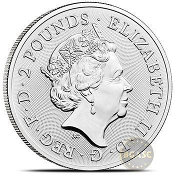 2022 1 oz Silver Great Britain Myths & Legends Bullion Coin - Maid Marian - Image