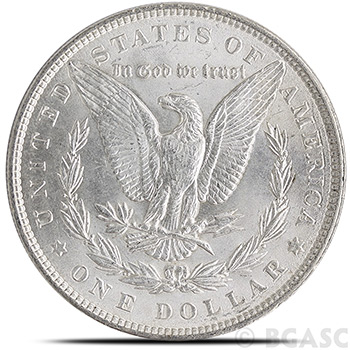 Tube of 20 Uncirculated Pre-1921 Morgan Silver Dollars 1878-1904 Coins - Image