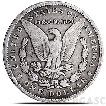 Morgan Silver Dollars Silver Cull - Image
