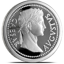 1 oz Silver Rounds Caesar Augustus .999 Fine Silver Bullion