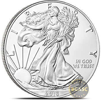 2018 1 oz American Silver Eagle Bullion Coin .999 Fine Brilliant Uncirculated