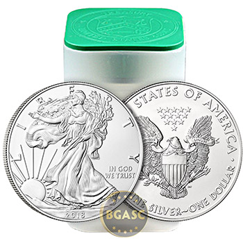 2018 1 oz American Silver Eagle Bullion Coin .999 Fine Brilliant Uncirculated - Image