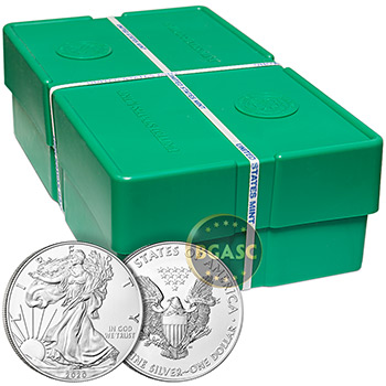 2020 1 oz American Silver Eagle Bullion Coin .999 Fine Brilliant Uncirculated - Image