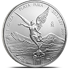 2022 1 oz Silver Mexico Libertad .999 Fine Silver Bullion Coin Brilliant Uncirculated