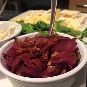 Caramelized Red Onions