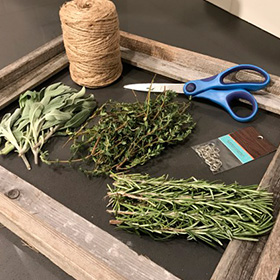 Easy Herb Drying Rack