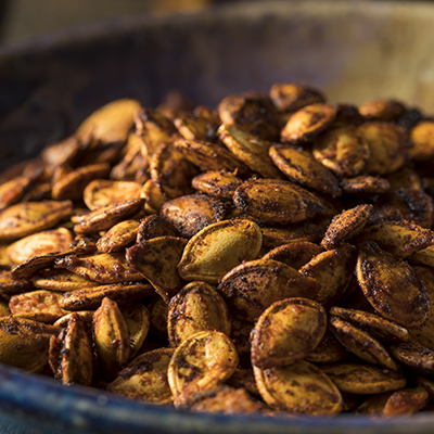 Pumpkin Seeds Two Ways – Sweet and Spicy