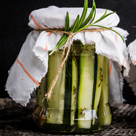 Easy Zucchini Refrigerator Pickles