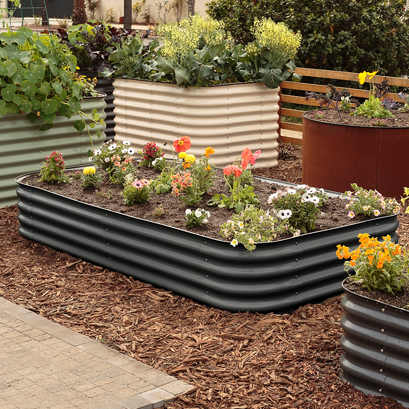 Original 8-in-1 Metal Raised Garden Bed view 2
