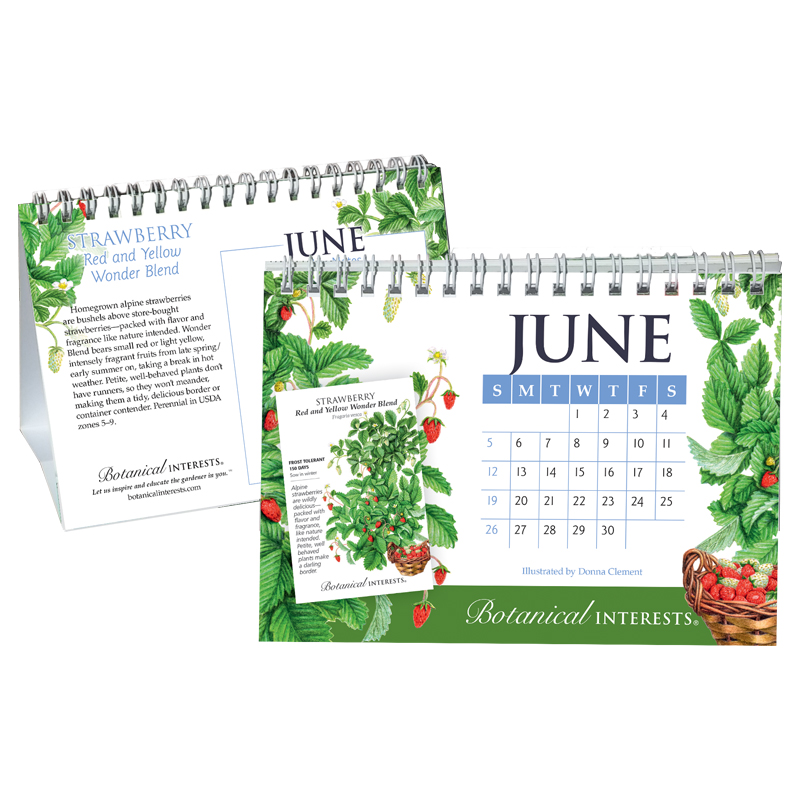 2022 Botanical Interests Desk Calendar