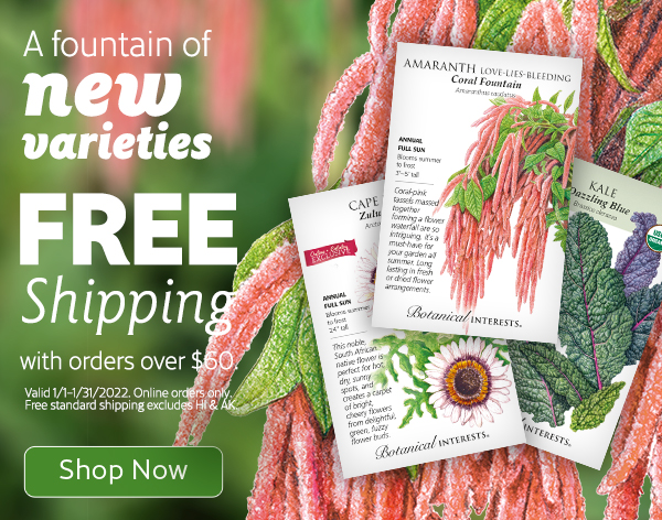 Mobile - A fountain of new varieties with free shipping on orders over $60