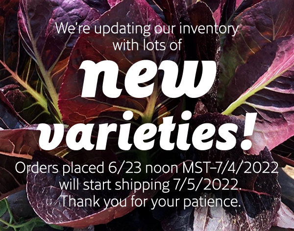 Mobile - Closed for inventory starting June 23rd 12 PM MST. Orders will start shipping July 5.