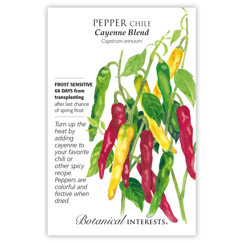 Cayenne Blend Chile Pepper Seeds view 3